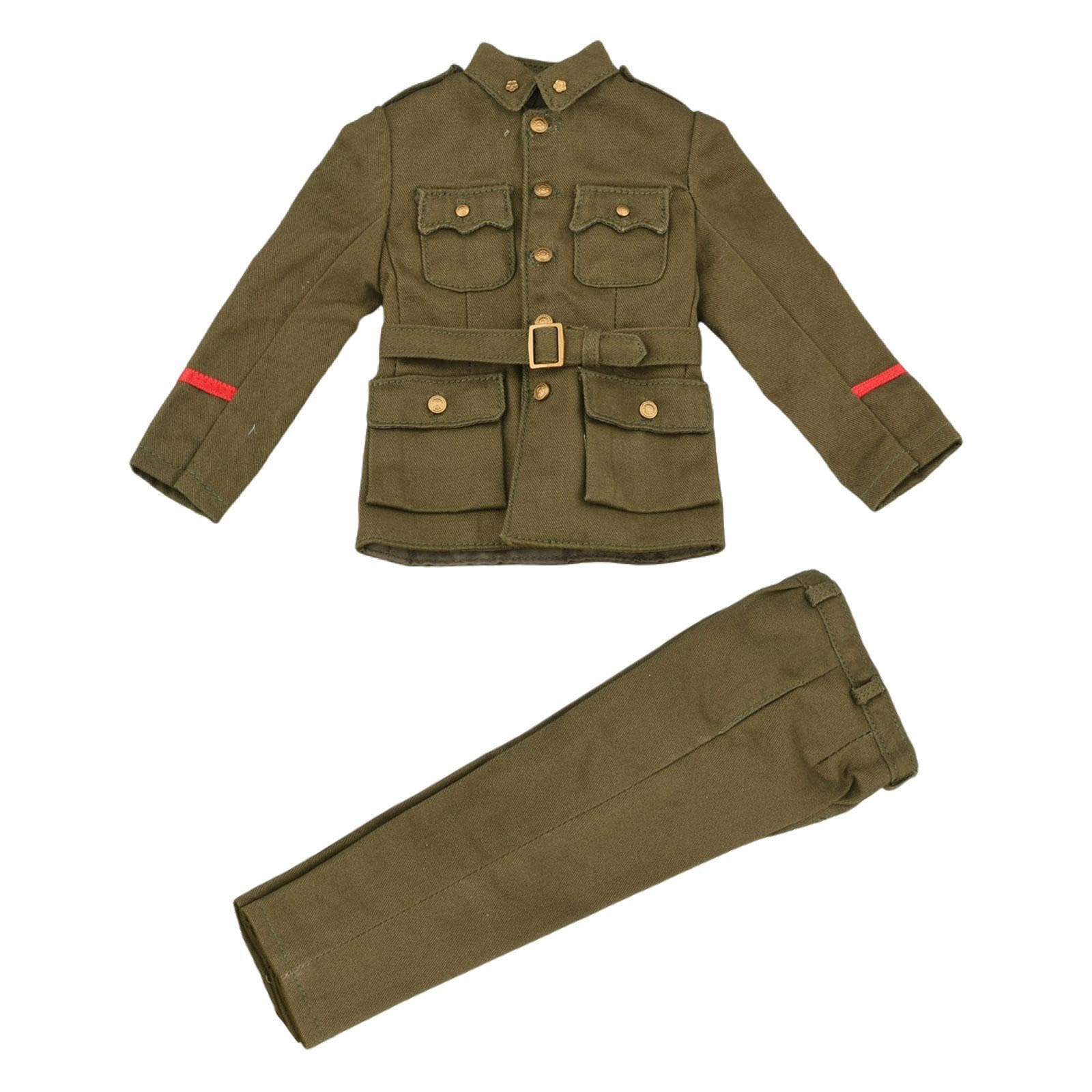 Kleidung für Actionfiguren im Maßstab 1:6 – Puppenkleidung und Spielzeug sind Geschenke für Kinder, die Actionfiguren lieben. Dieses Set aus Mantel und Hose im