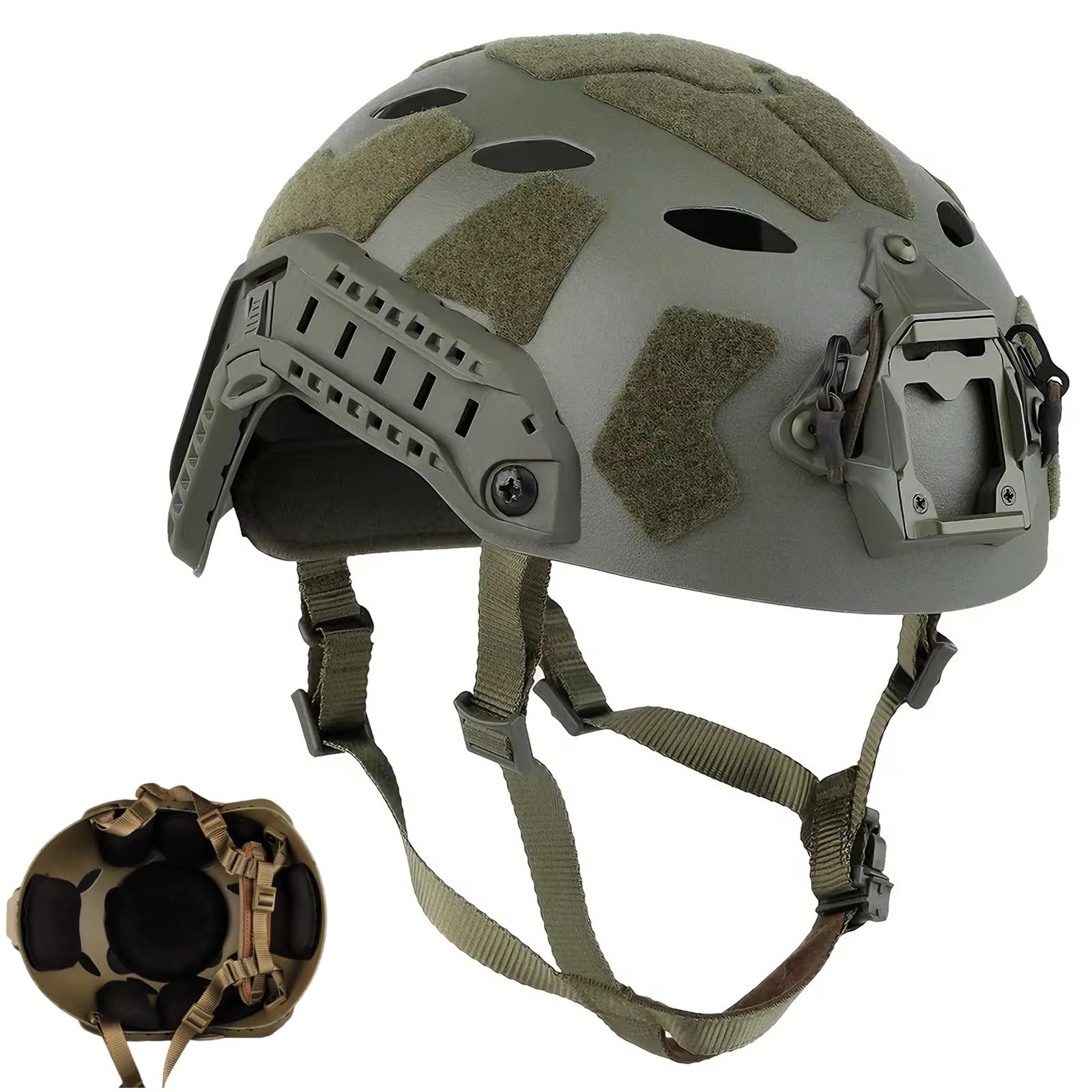 Simplified Version Ops-Core SF Super High Cut Tactical Helmet - FAST Airsoft Paintball Protection Gear For Outdoor Cycling