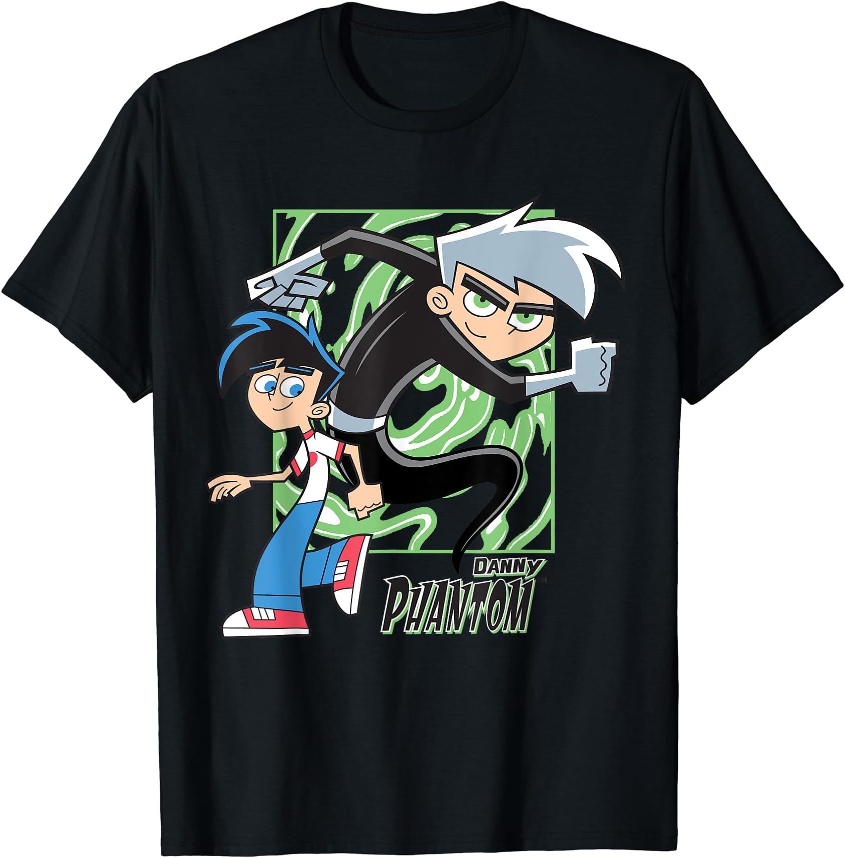 NickelodeonDanny Phantom With Both Danny And Phantom T-Shirt