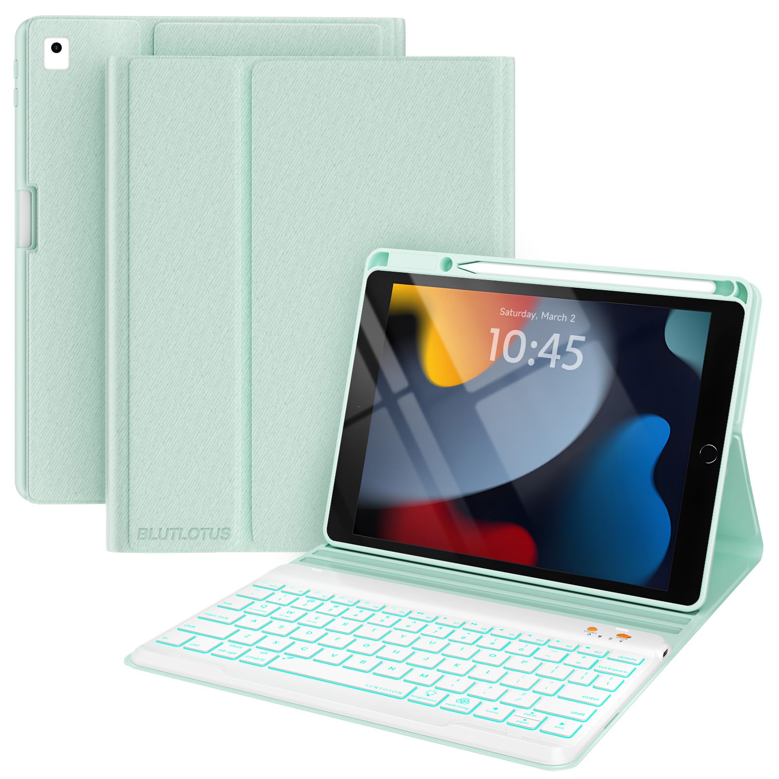 iPad 10.2 第7世代 WiFi 32GB、Keyboard、Pencil Amazon.com: Keyboard Case for iPad 9/8/7th Gen 10.2'',Case
