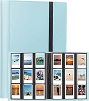 Vista 10 de Veicevol Álbum de Fotos de 360 Bolsillos para Cámara Fujifilm Instax Mini, Álbum para Foto Polaroid, Cubierta de Cuero, Álbum de Fotos para Cámara