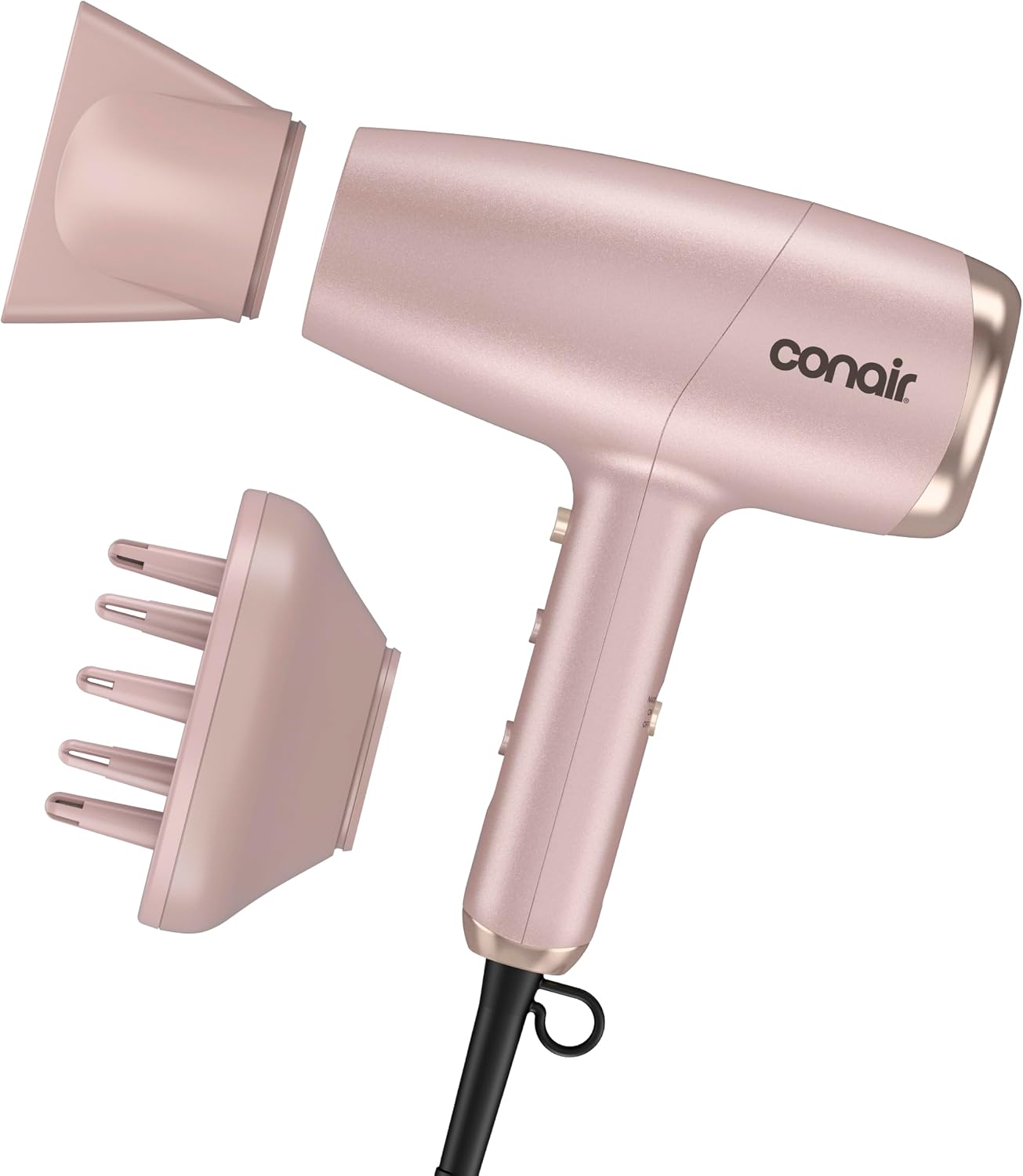Conair Frizz Free Flex Dryer, Quick Style & Shine Blow Dryer, with Diffuser and Concentrator : Amazon.ca: Beauty & Personal Care