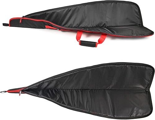 Miniatura 5 de GUGULUZA Funda acolchada para rifles, bolsas suaves para escopeta, resistente al agua, funda de almacenamiento para armas tácticas para transportar