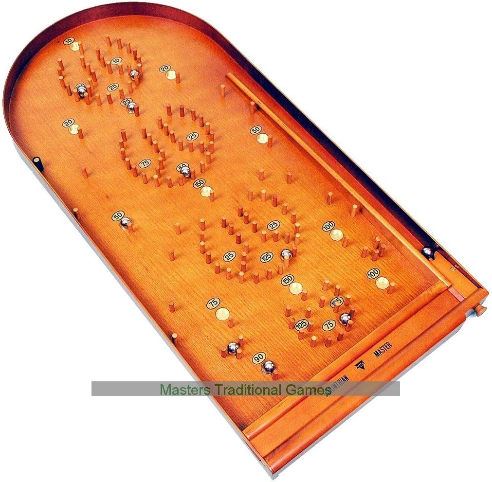 Corinthian Master Bagatelle - Full Size Wooden Bagatelle Game (71cm x 33cm)