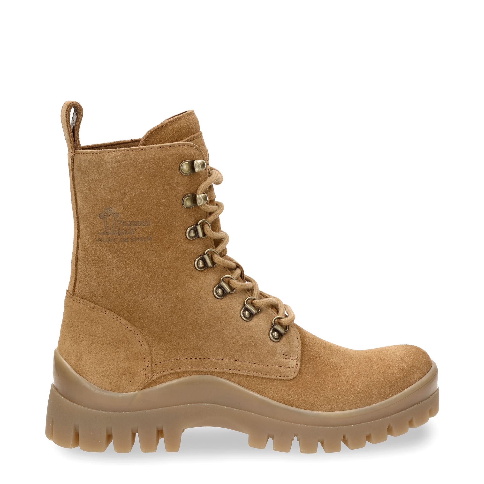 Panama Jack Women's Hong Kong Combat Boot, Cuero, 38 EU