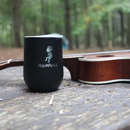 Miniatura 4 de Aquapelli Vaso de vino aislado al vacío, 12 onzas, rojo pompeyano