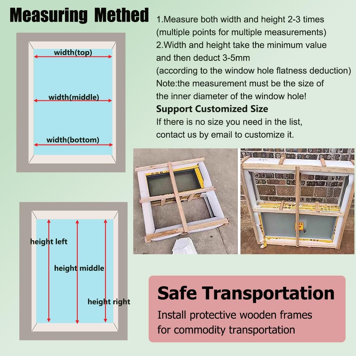 Basement Replacement Window Horizontal Sliding Shed Window Household Slider Windows 24"x 24" 24"x 36" 30" x 12" 36"x36"Aluminum Alloy Storm Windows with Screen and Tempered Glass(Black,WxH: 22x24in)