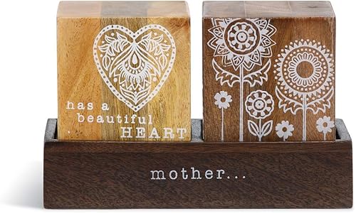 Miniatura 2 de Demdaco - Juego de bloques de arte para madre (3 piezas)