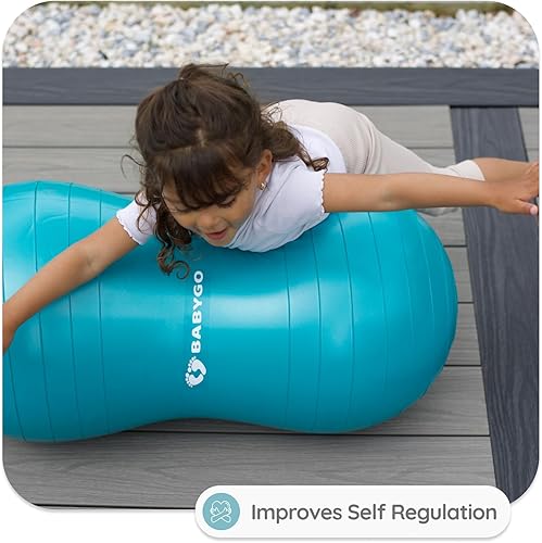 Miniatura 9 de BABYGO Pelota de ejercicio sensorial  Bola de maní para niños  Terapia de autismo, actividades de desarrollo calmante para el desarrollo,