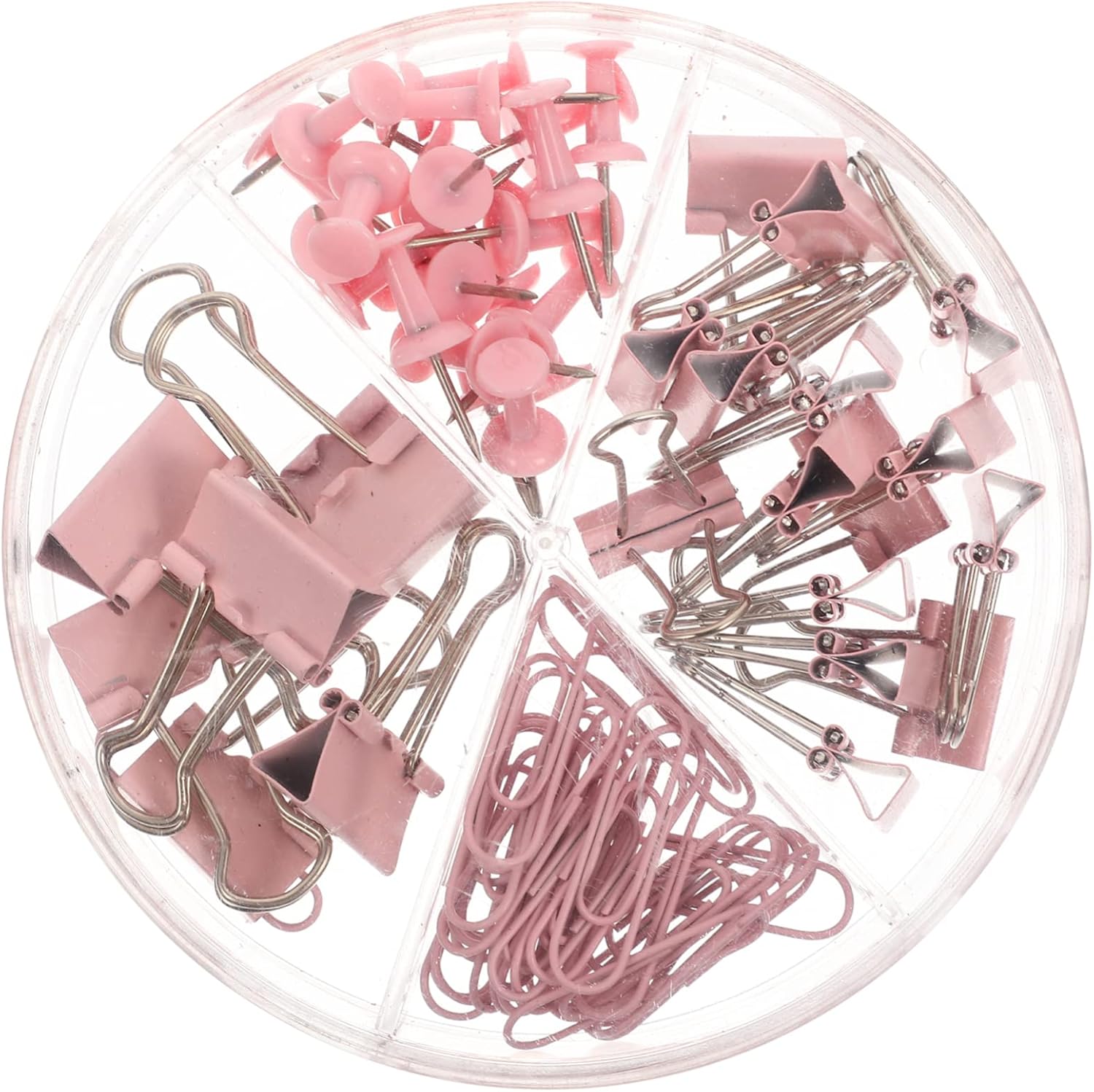 DOITOOL 1 Set Multi Function Binder Clips Document Fixing Clips for Office Storage and Organization for Papers Files and More