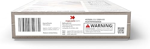 Miniatura 9 de MyPuzzle Olympic National Park Momento mágico, póster vintage, rompecabezas premium de 1000 piezas para adultos