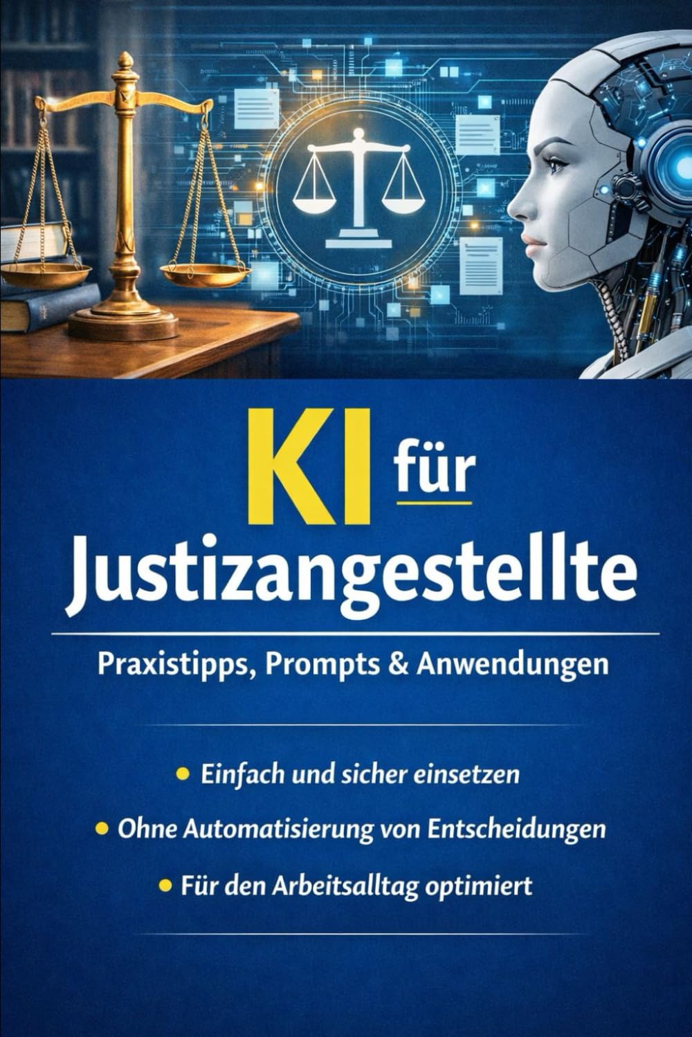 KI für Justizangestellte: Schriftverkehr, Organisation, Dokumentation und Vorbereitung mit ChatGPT - der Praxis-Guide für die Justizverwaltung
