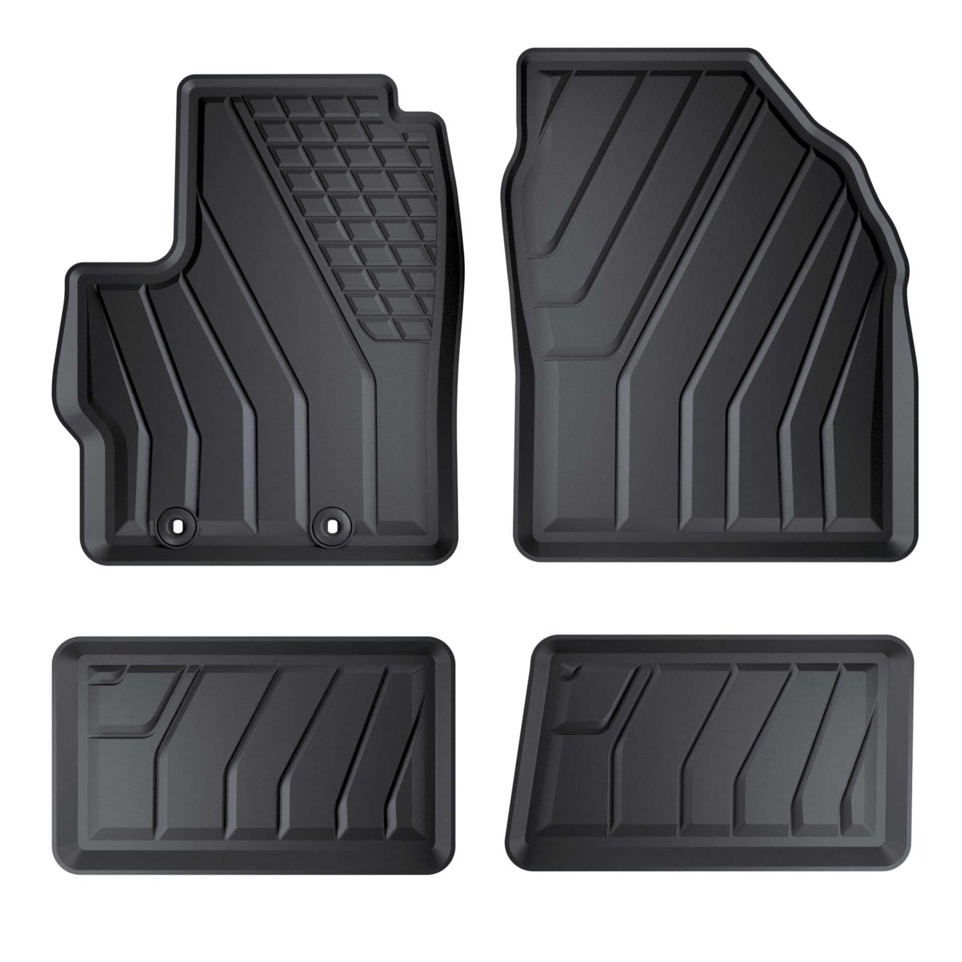 Mossa Tappetini auto adatti per Toyota Yaris Cross Crossover 2021-. 4 pz. S