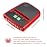 Mudder 2 Pieces LED Clip on Cap Lights USB Rechargeable Cap Flashlight Clip Waterproof Ultra Bright Hat Flashlight Headlamp for Fishing Camping Hand Work (Red)