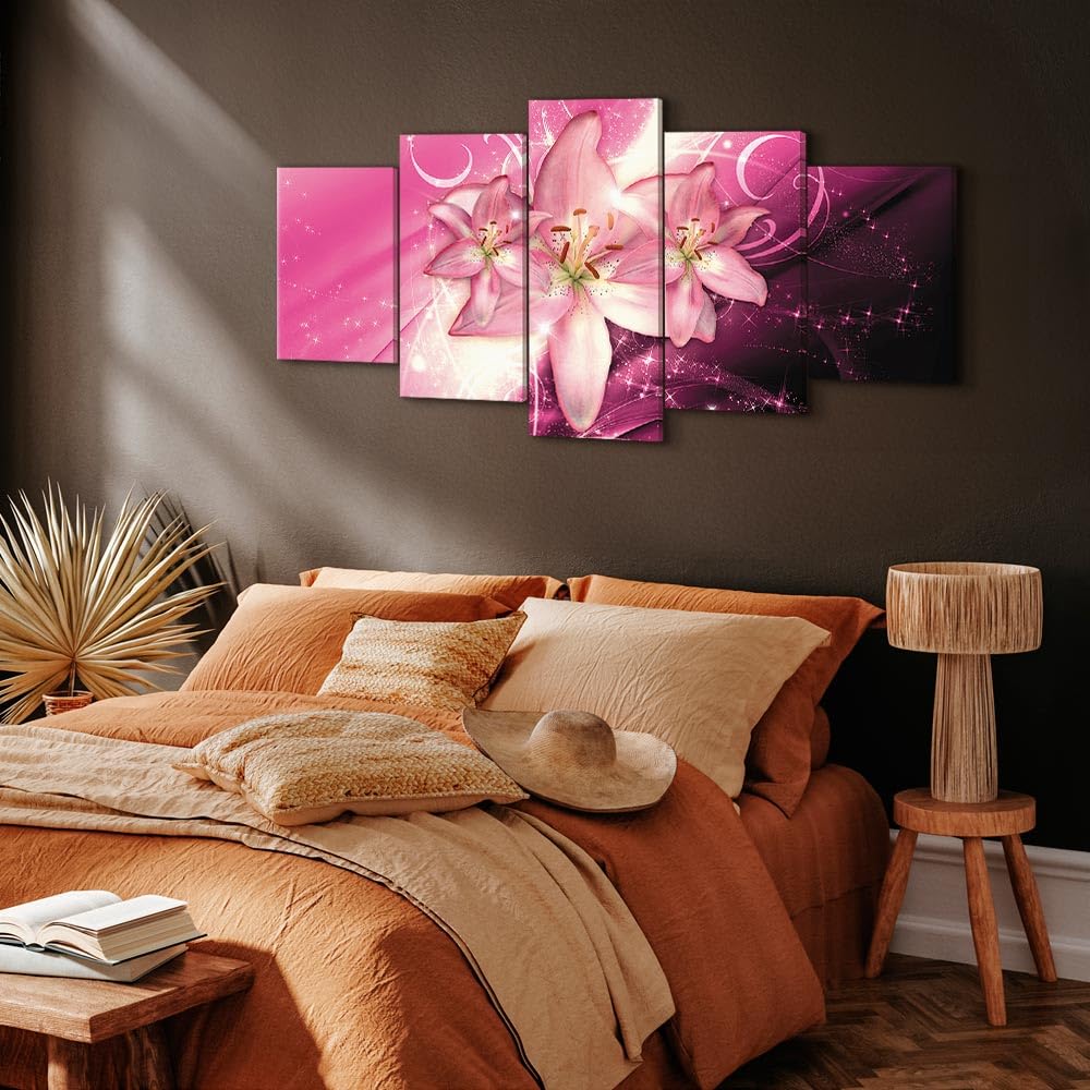 Tableau Déco Murale Nature Moderne - Toile 200x100 Cm, Impression HD, Tons Profonds, Facile à Accrocher, Pour Salon Ou Chambre