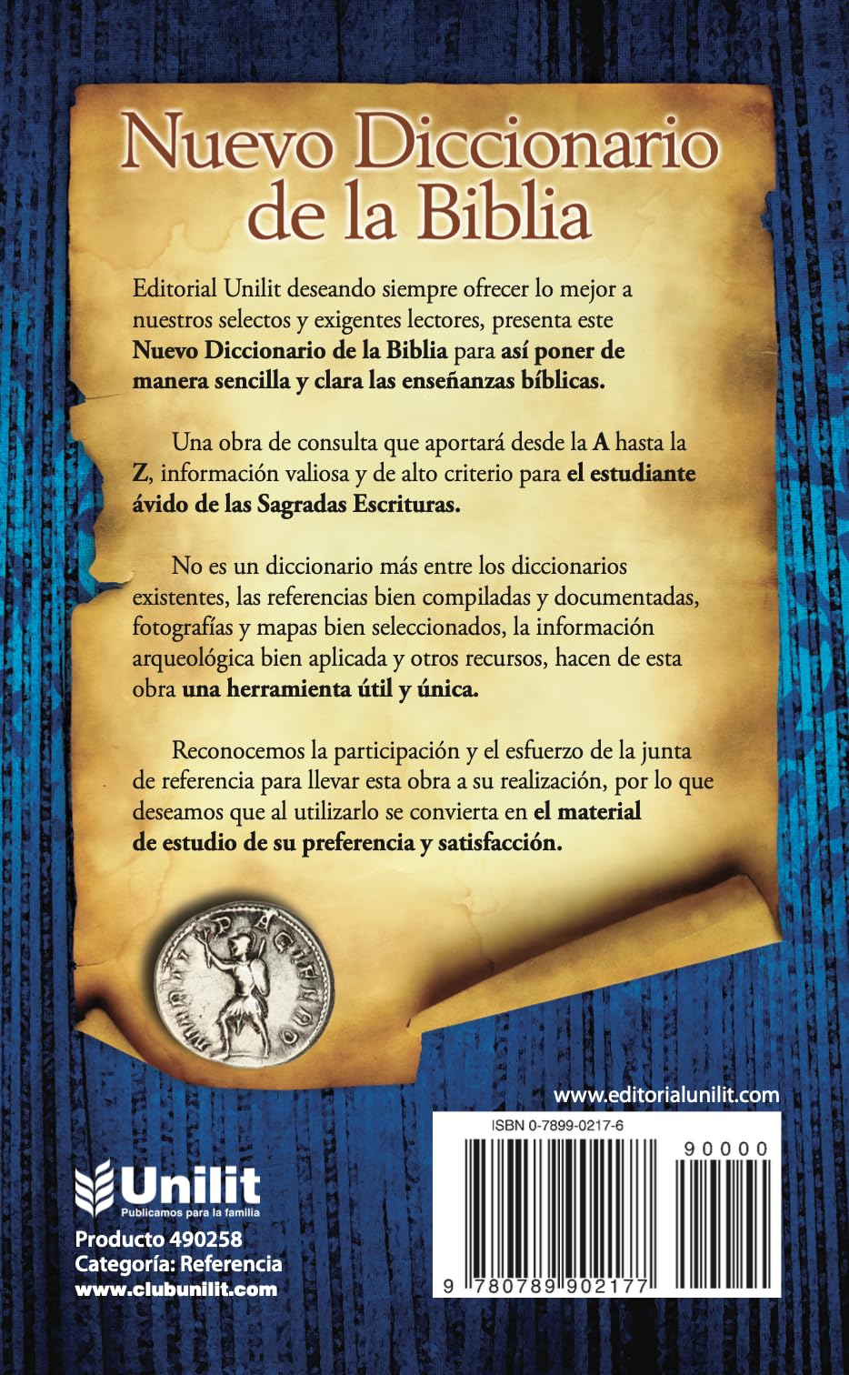 Nuevo Diccionario de La Biblia = New Bible Dictionary: Una Obra de Consulta Que Aportara Desde La a Hasta La Z, Informacion Valiosa.
