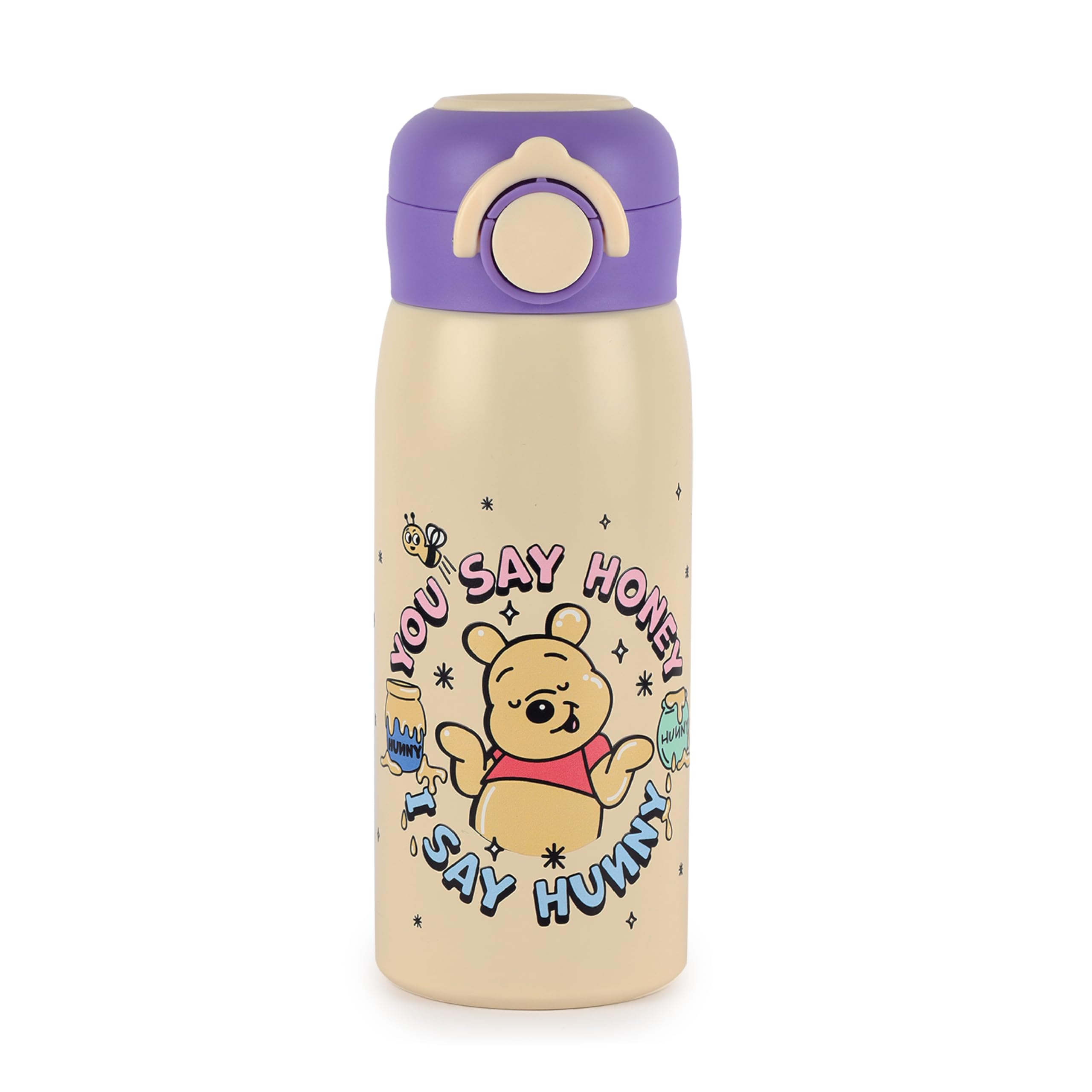 Cello Kidzbee Giggle Hunny Bear Thermosteel Flask 3D Touch & Feel