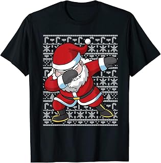 Dabbing Santa Claus Christmas Dab Boys Kids Youth T-Shirt, Tank Top, V-Neck, Sweatshirt, Hoodie, Long Sleeve, for Men Women Black