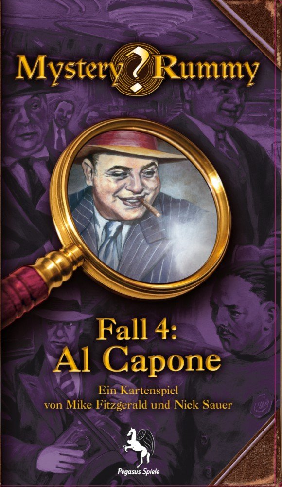 Pegasus Spiele 17853G - Mystery Rummy - al Capone, Gra karciana [Język Niemiecki]
