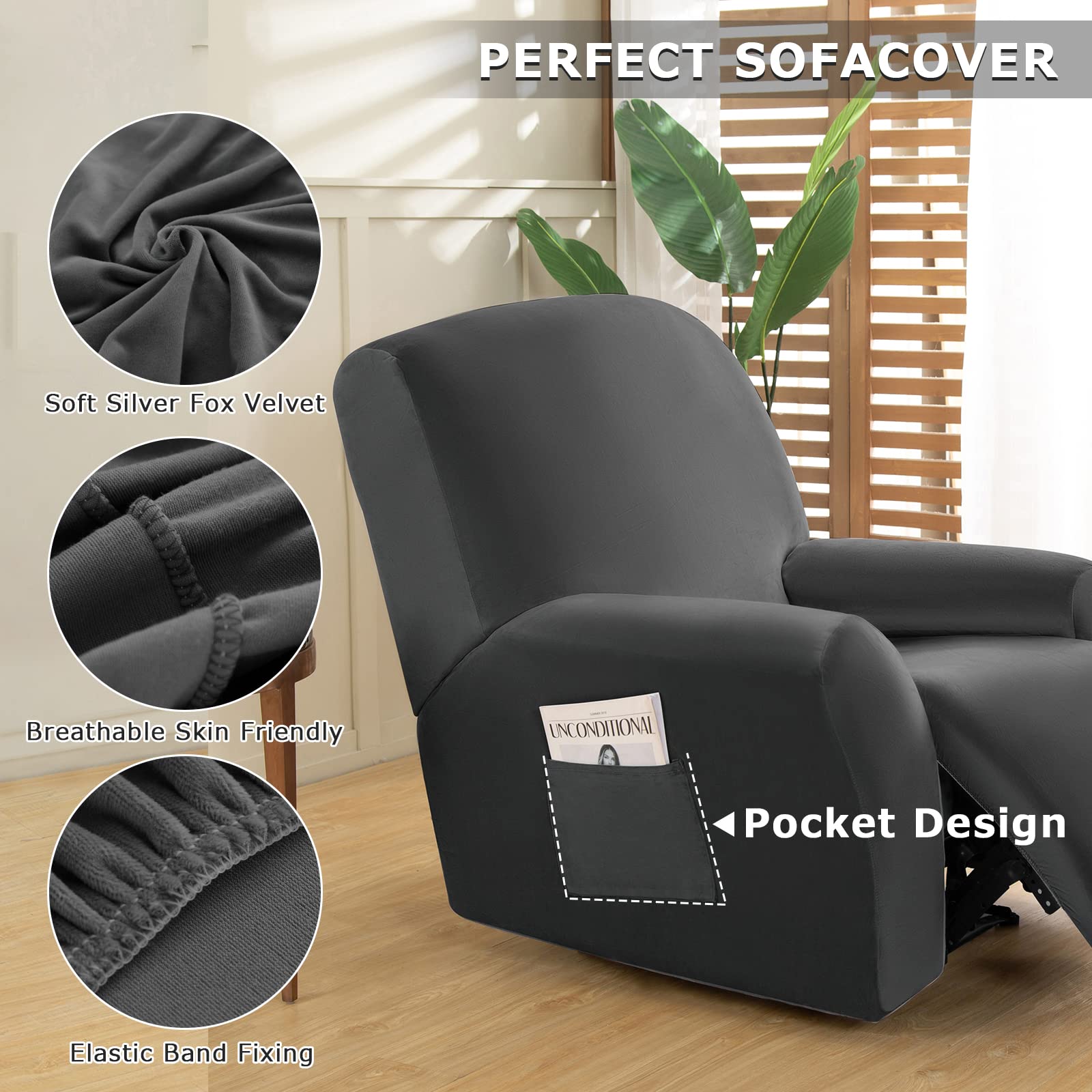 Oorfauteuil Hoes Anza - Luxe bescherming voor jouw fauteuil Oorfauteuil Hoes Anza - Luxe bescherming voor jouw fauteuil
