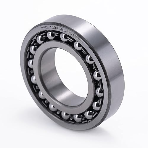 Miniatura 112 de XIKE 1 Pcs 108 Self-Aligning Ball Bearings 8x22x7mm, Open and Chrome Steel Fits DIY/Fans/Industrial/Agriculture/Pulp/Paper/Beverage/Textile