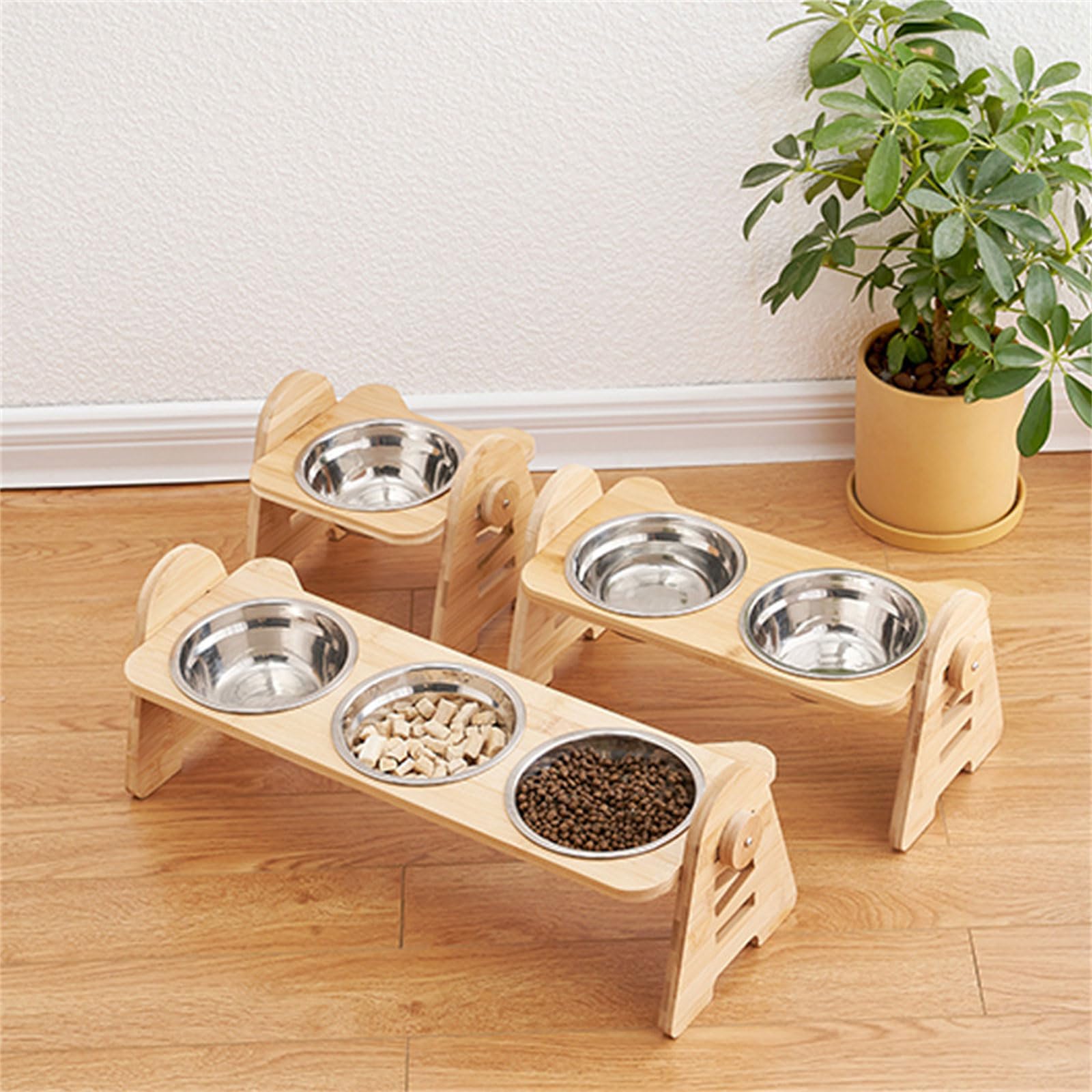 Ciotole per animali domestici Ciotola anti-vomito per gatti piccoli gattini Alimentatore di cibo Dispenser di acqua Forniture per irrigazione Antiscivolo Alimentazione per animali