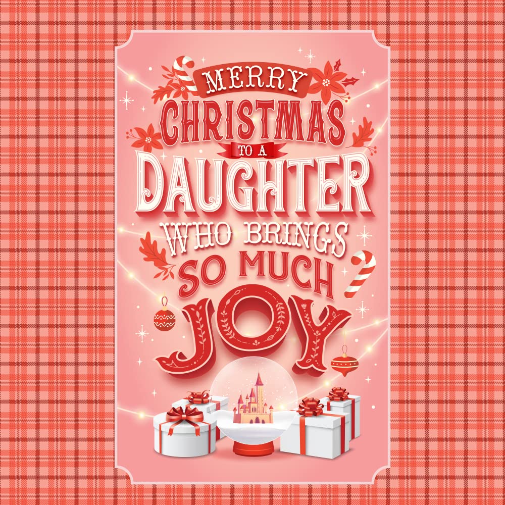 Weihnachtskarte Für Tochter Von Prime Greetings – Liebevoll Gestaltet, Made In USA, 12,7x19,7cm