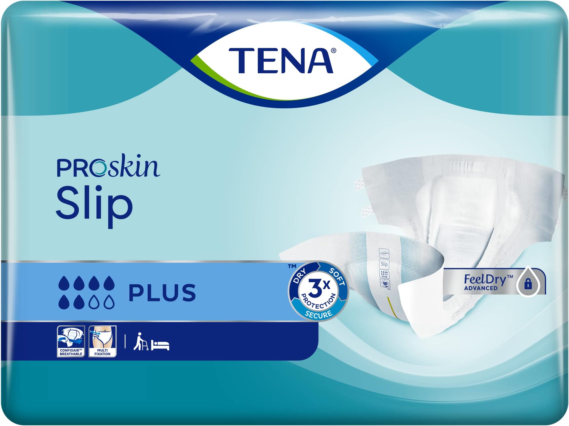 D418041L Slip Plus Pad, Size L, Pack of 30