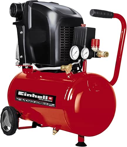 Einhell Compresseur TE-AC 230/24 (Puissance moteur 1500W, Capacité de la