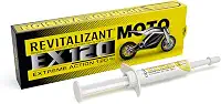 Condicionador revitalizante XADO EX120 para equipamento de motocicleta e motor pequeno (pacote de boleras, seringa 8 ml) - Fluido protetor - Reconstrua e restaure suas peças de metal do motor de usar