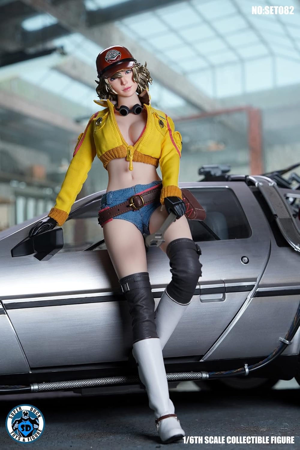 Super Duck SET082 1/6 Scale Female Workers Doll Accessories for 12 inch Woman Action Figure Body