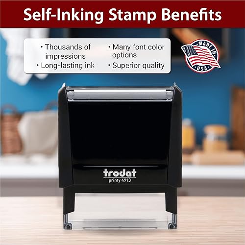 Miniatura 6 de Sello de firma personalizado, sello de goma personalizado, cuerpo de sello autoentintado, carga una imagen de tu firma escrita a mano, disponible