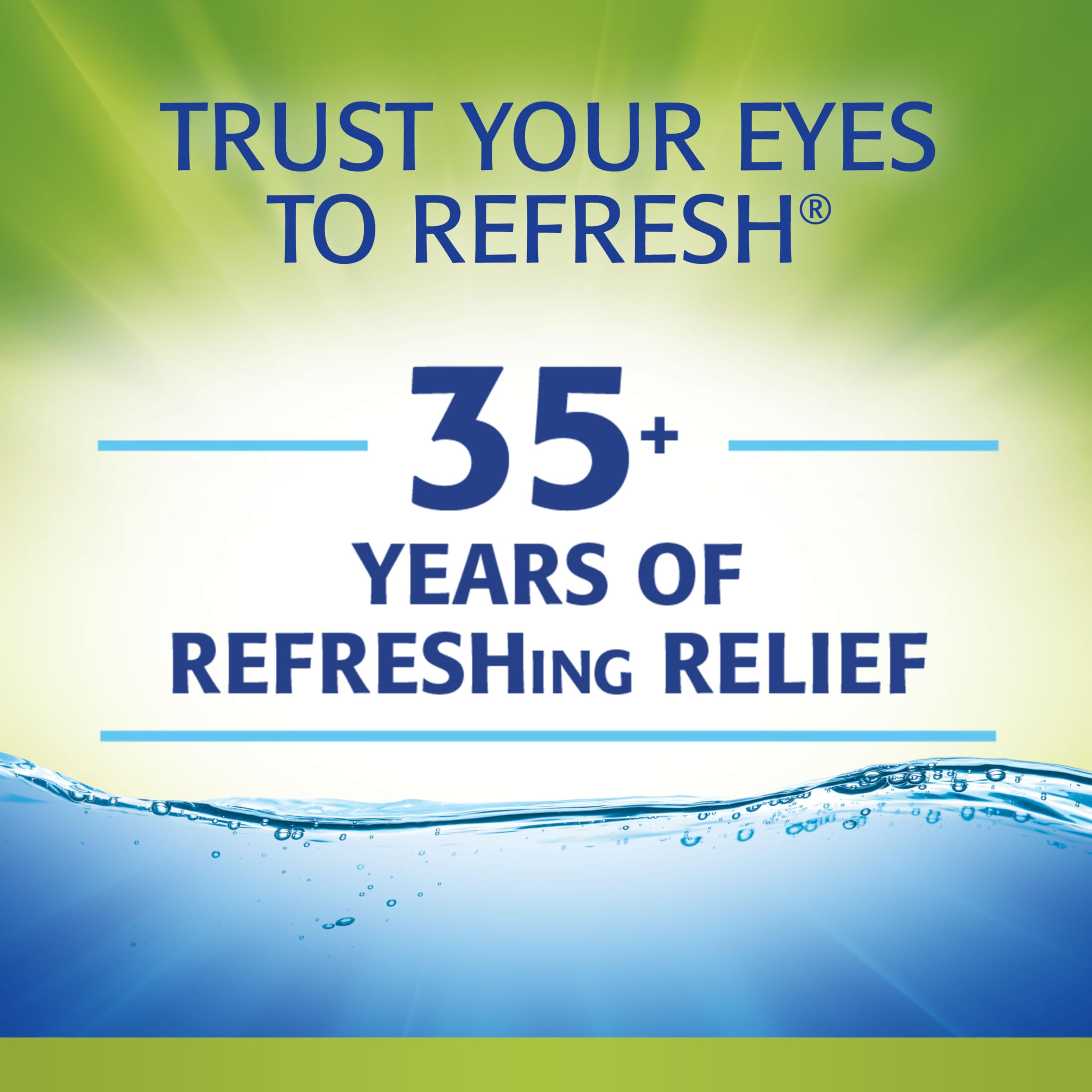 Refresh RELIEVA PF Preservative-Free Artificial Tears Lubricant Eye Drops, 2x0.33 fl oz (10 mL), 2 coun — Amazon image 3