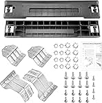UPGRADED SKK-8K & SKK-7A Stacking Kit Fit for Samsung Washer & Dryer 27 Inch Front Load Laundry by Techecook - Samsung Stackable Washer Dryer Kit Including All Parts - Replace for SK-5A SK-5AXAA