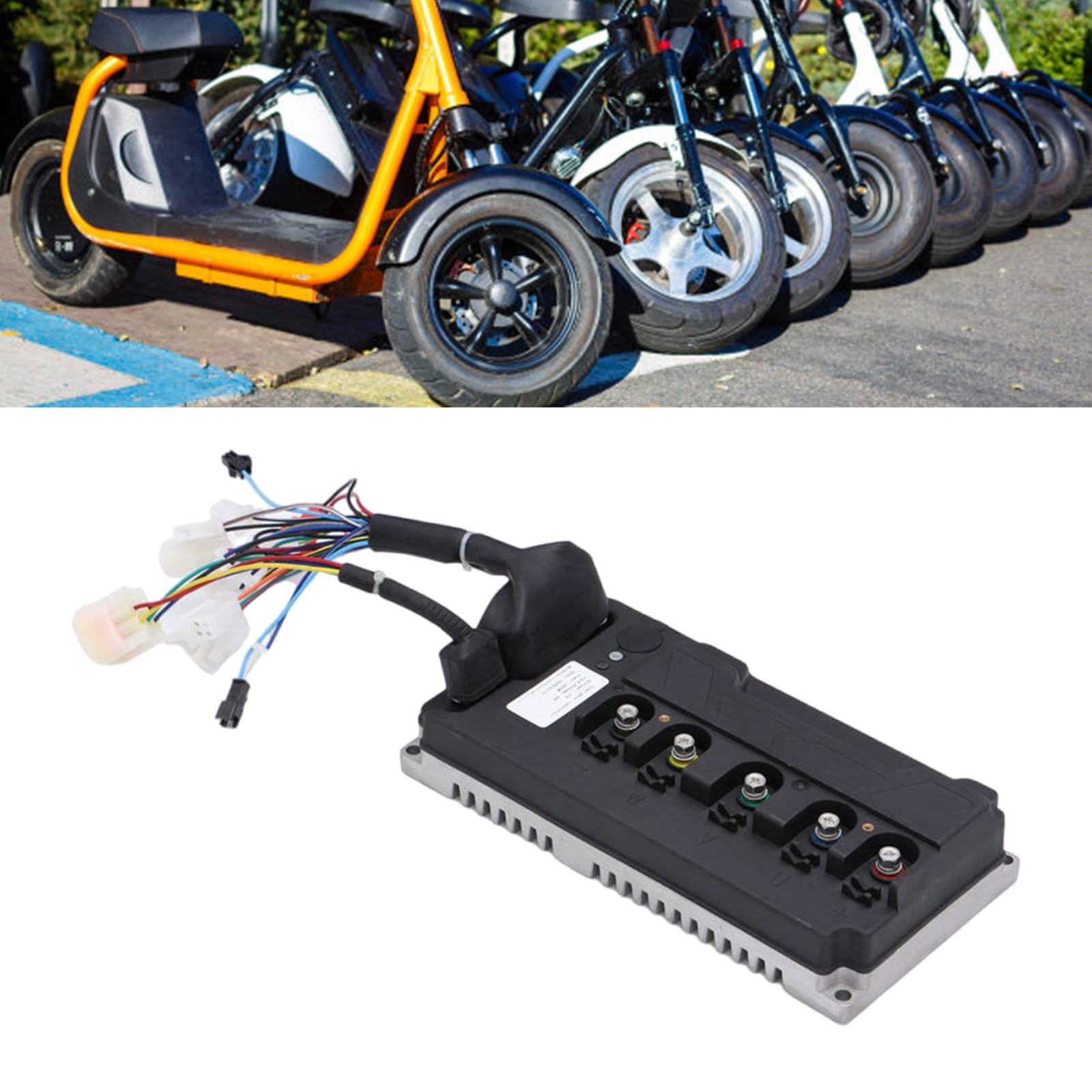 Regolatore modificato senza spazzola delle onde sinusoidali di velocità degli accessori 3000W del regolatore del motore di BLDC
