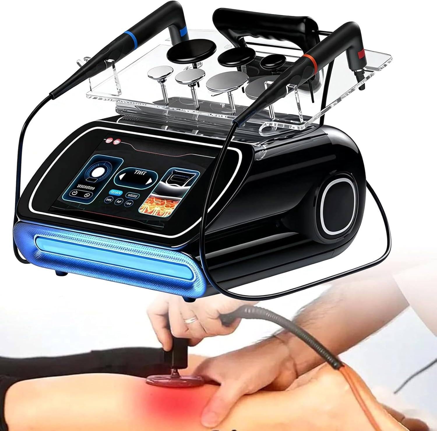 GAYAYAS 448khz Diathermy Device, Beauty Shaping Device for Face Lifting, Skin Rejuvenation, Wrinkle Reduction Body Contouring, Professional Salon Home Skin Care Machine