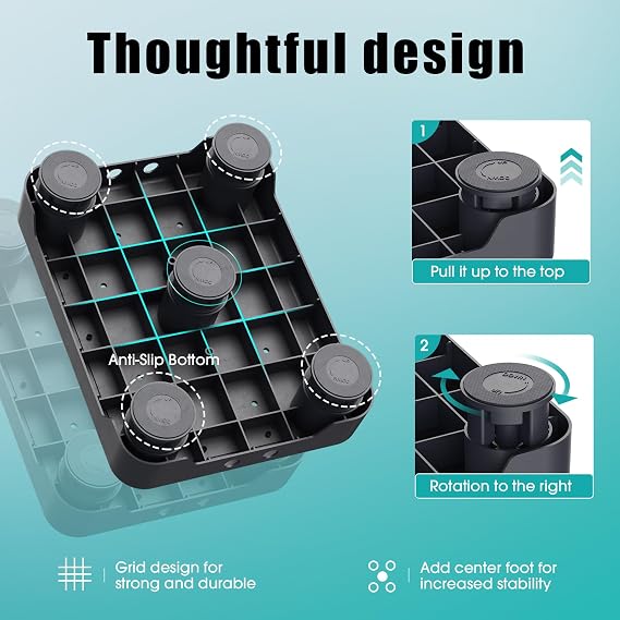 SPACELEAD Slim Storage cart and Step Stool