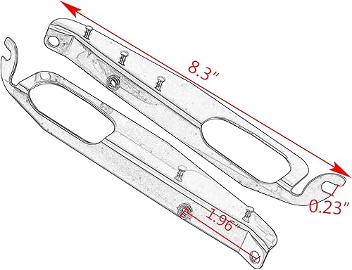 Miniatura 3 de Soportes de carenado interior negro para Harley Electra Glide Street Glide Tri Glide Ultra Classic 1993-2013