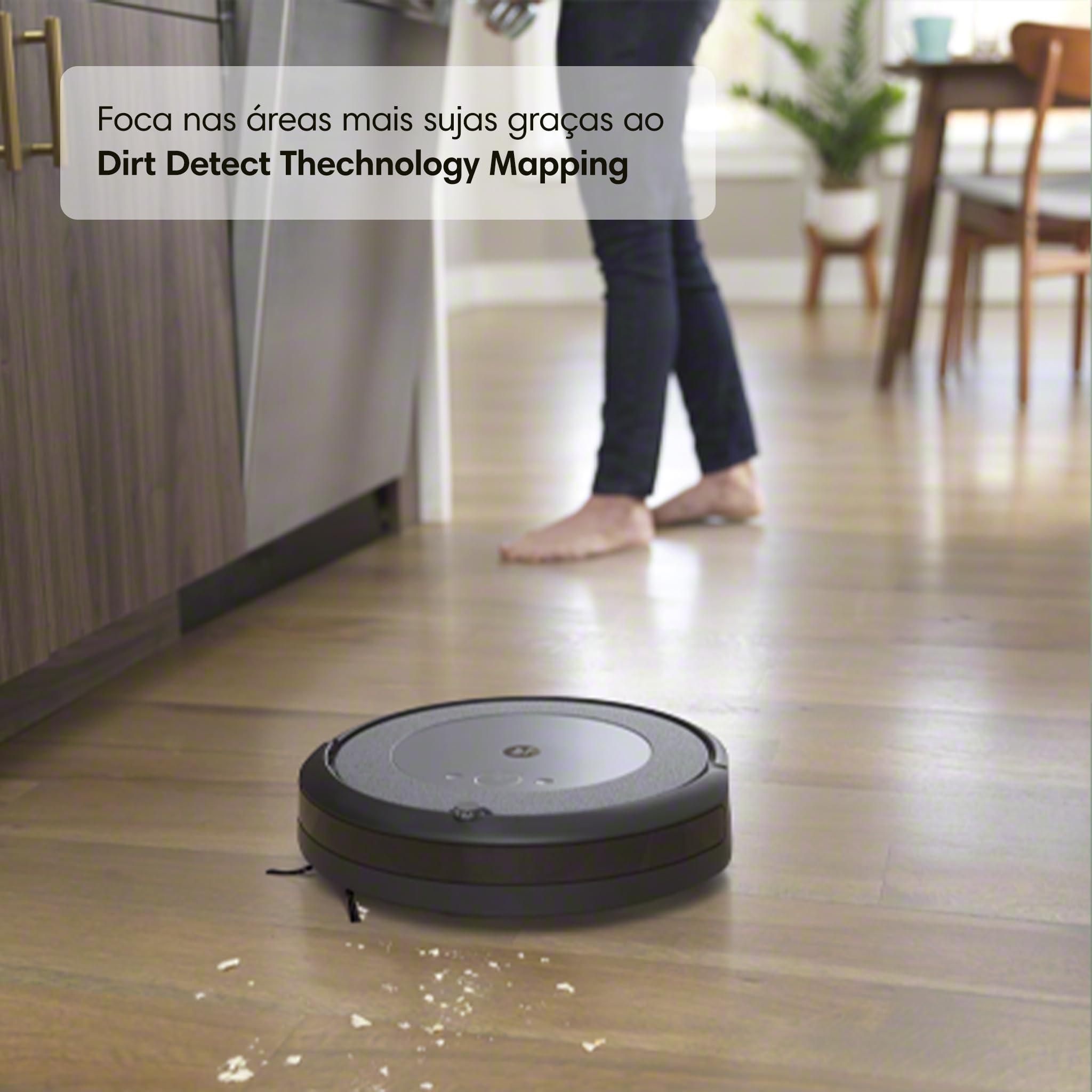 Robô Roomba i5 Combo Aspirador e Passa Pano da iRobot | Amazon.com.br