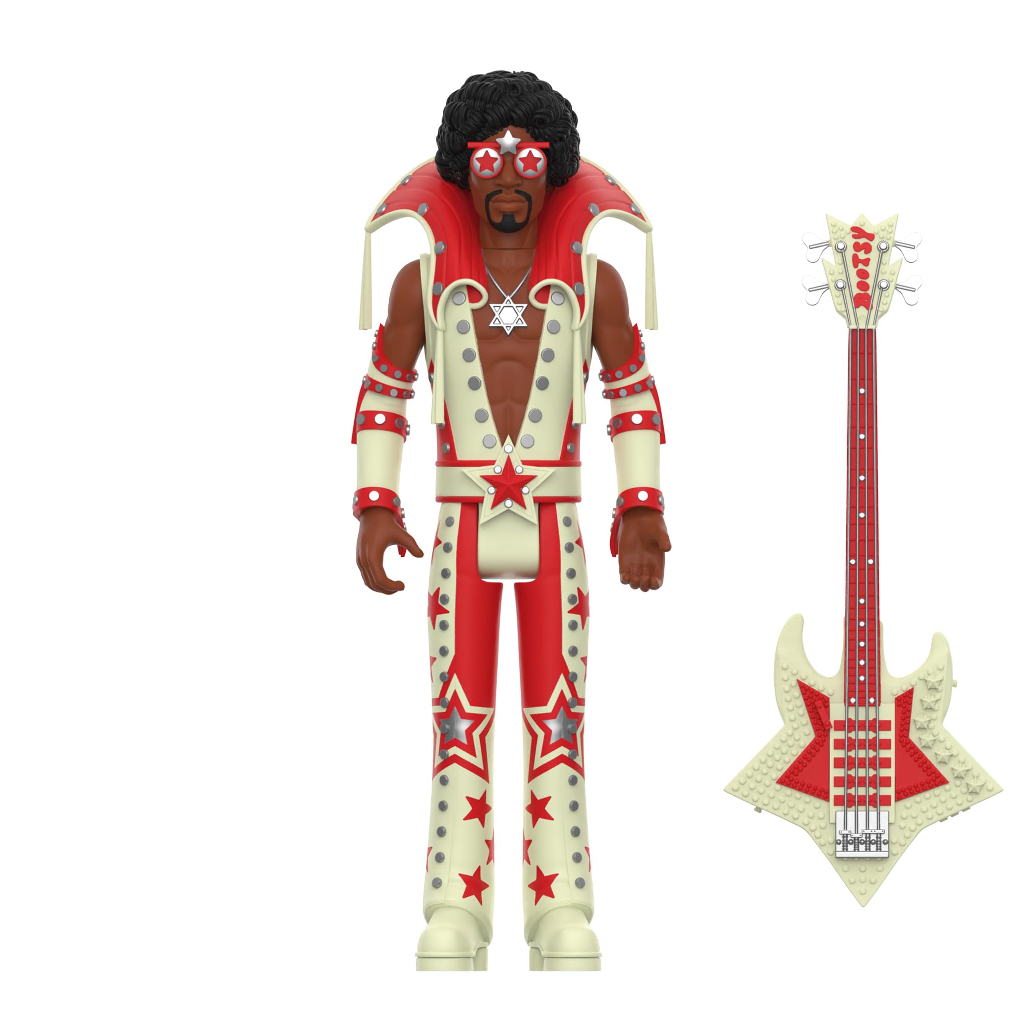 Amazon.com: Super7 Bootsy Collins (Glow) - 3.75