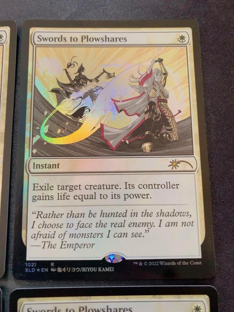 【SLD foil】剣を鍬に　英語　4枚セット SLD foil剣を鍬に 英語 4枚セット 4枚 剣を鍬に/