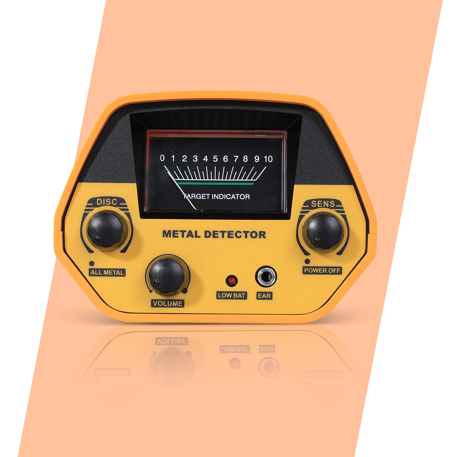 Metal Detector per Bambini Adulti 2 Lbs, Anello Di Ricerca Impermeabile 7.5 Pollici, Modalità Completamente Metallico, Modalità Mascherabile, Rivelatore Oro Avventura All'aperto