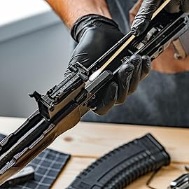 Eyxformula 500 PCS 6 Inch Long Cotton Swabs with Upgraded Sturdy Bamboo Sticks - Lint-Free & Sufficient Cotton Tipped Applicators for Dog Ear Cleaning, Gun Maintenance, Makeup, Pet Care, Art & Crafts