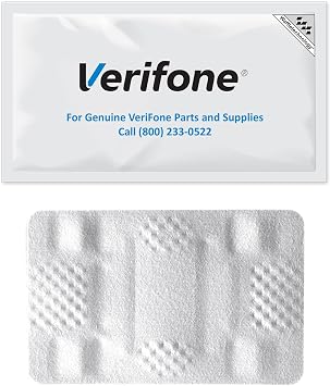 KICTeam - Waffletechnology Cleaning Cards for Verifone Card Reader Payment Machines 40 Cards - Verifone Tested & Approved - Presaturated with Quick Drying Solution - Made in USA