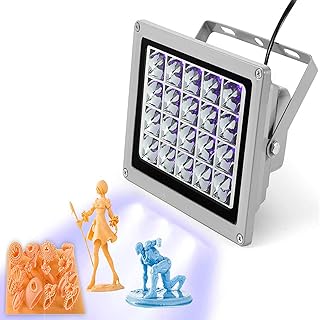 3D Printer UV Resin Curing Light for SLA DLP 3D Printer with 20W Output Affect, DIY Curing Enclosue