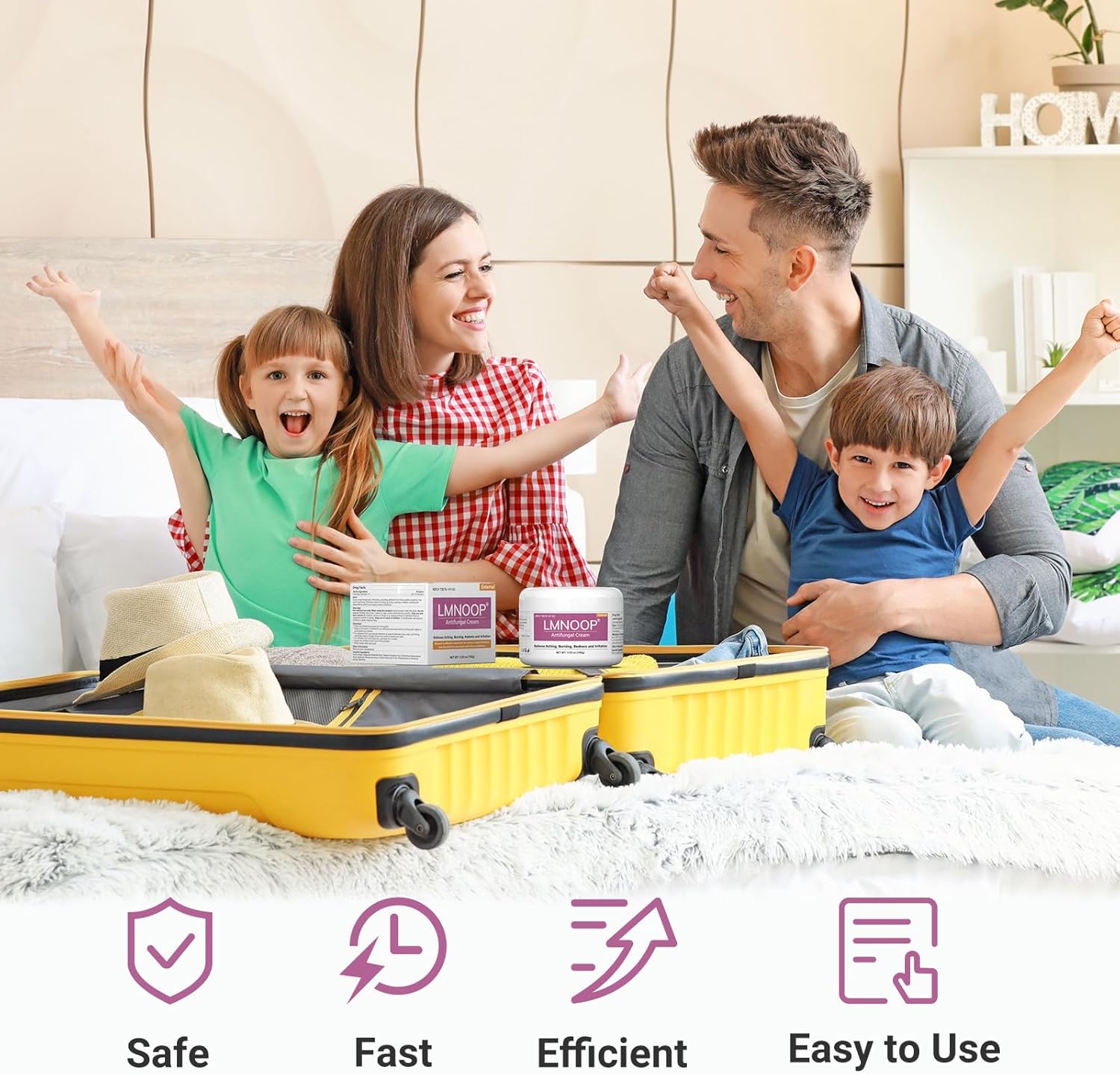 Athletes Foot Antifungal Cream, Extra Strength Anti Fungal Treatment Ointment with Natural Herbal Ingredients for Tinea Pedis, Jock Itch, Ringworm, Tinea Versicolor, 3.53oz - Image 7