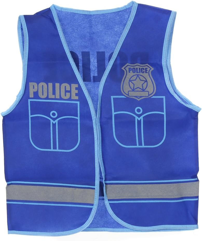 Darice 20", Policeman 15.9 by 18.8" Dress Up Vest, One-Size