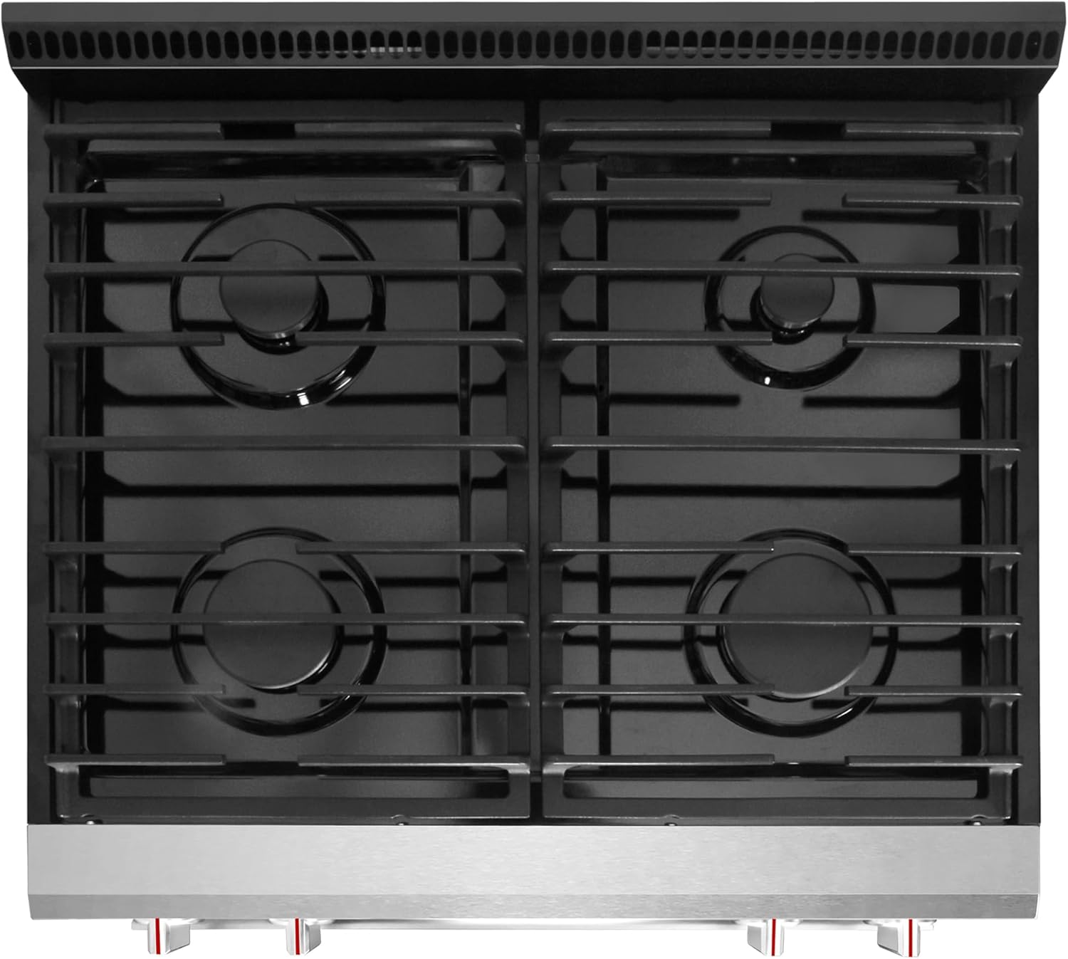 RCA R-RGH304SS Gas Range bil-kexxun tal-ħażna miftuħ