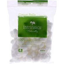 Intrinsics Triple-Sized Organic Cotton Balls Unisex Cotton 100 Pc