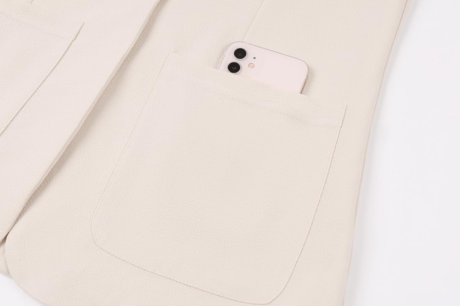 MINTLIMIT Blazers for Women Casual Long Sleeve Open Front Cardigan Button Work Office Blazers Jackets with Pockets - Image 5